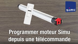 Programmer télécommande Simu et son moteur Réinitialiser  100 Volet Roulant [upl. by Adim]