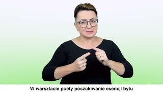 Wykład Krzysztofa Czyżewskiego „NIEWYPOWIEDZIANE ZMIERZA DO NIEISTNIENIA Miłosza słowocisza”  PJM [upl. by Petie391]