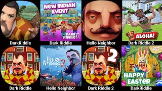 Dark Riddle Classic  Dark Riddle 3  Hello Neighbor 3  Dark Riddle  Dark Riddle 2 Hello Neighbor [upl. by Wooster]