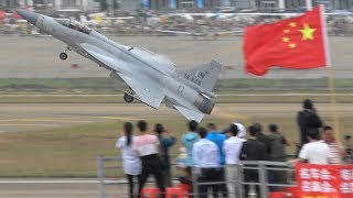 JF17 Pakistan Air Force Stunning Performance in China  Airshow China 2018 珠海航展2018 [upl. by Ary688]