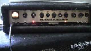 Behringer ULTRABASS AMP AX4500H REVIEW [upl. by Belldas]