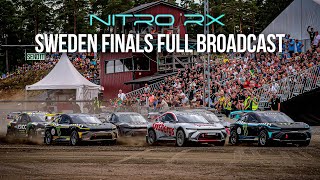 Nitro Rallycross Sweden FULL Broadcast  Finals [upl. by Atsirhc]