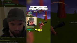 WORST teammate in Fortnite history fortnite funny gaming [upl. by Tessi]