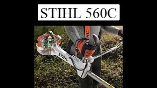 Stihl 560 C débroussailleuse revue complète 560 C [upl. by Uhp]