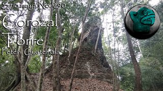 Sitio maya No 290 Corozal Torre Petén Guatemala [upl. by Marelya]