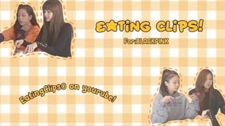 Eating clips forBLACKPINK clips eating eatingfancams korean [upl. by Cohl879]