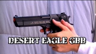 Vendo Airsoft Pistola Desert Eagle GBB  Limpeza e Manutenção [upl. by Reaht]