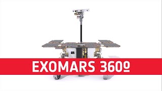 ExoMars Rosalind Franklin Rover 360º [upl. by Ojok]