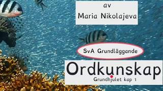 Ordkunskap SvA Grund hjulet grundläggande [upl. by Iverson]