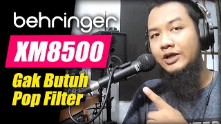 Behringer XM8500 ULTRAVOICE Microphone Review Test Suara [upl. by Pavla]