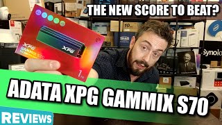 ADATA XPG GAMMIX S70 SSD Review  Is This The NEW Score to Beat [upl. by Lasiaf]