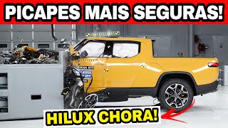 🚨 AS 10 PICAPES MAIS SEGURAS HILUX S10 E L200 CHORAM [upl. by Ferguson]