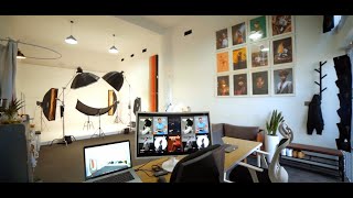 Agandy Studios  Photography studio interior design tour setup [upl. by Mirisola]