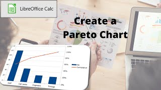 How to create a Pareto chart in LbreOffice Calc [upl. by Nyved]