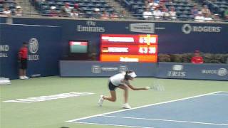 Radwanska Match Point [upl. by Adnalra211]