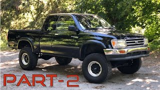 PROJECT T100  PART 2  Lifted old school Toyota 4x4 [upl. by Libbna]