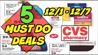 5 MUST DO CVS DEALS 121  127 [upl. by Aineles414]