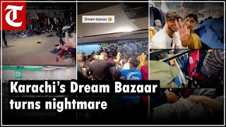 Pakistan’s Dream Bazaar Mall looted by unruly mob on opening day [upl. by Willey]