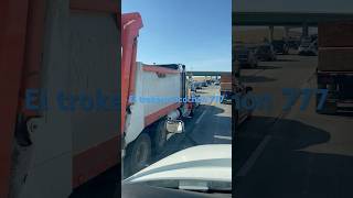 Nanak truck lines inc Pelea de troke a carro 🚙 Accidente 580 west [upl. by Yromas]