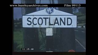 Gretna Green in the 1950s Archive film 99113 [upl. by Ljoka51]