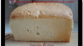 MI PRIMER PAN SIN GLUTEN PASO A PASO [upl. by Lyris]