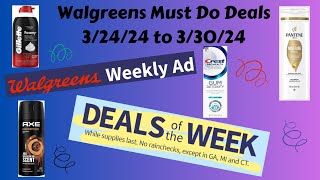 Walgreens Must Do Deals 32424 to 33024  Cheap Body Spray Hair Care and More [upl. by Haase]