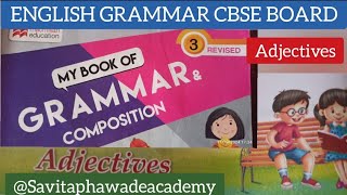 Adjectives  English grammar adjectives  Savita Phawade Academy  cbse board English grammar [upl. by Lorant]