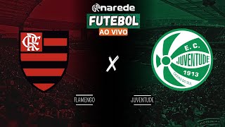 FLAMENGO X JUVENTUDE AO VIVO  TRANSMISSÃO BRASILEIRÃO 2024 [upl. by Enyallij287]