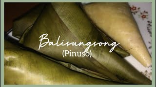 Balisungsong Pinuso Merienda recipe [upl. by Selinski]