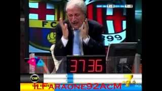 Tiziano Crudeli reaction on Niangs miss vs Barcelona [upl. by Albion]