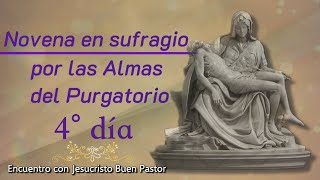 ✝️4° día Novena Almas del Purgatorio💐 almasdelpurgatorio novena fielesdifuntos oracióncatólica [upl. by Wunder]