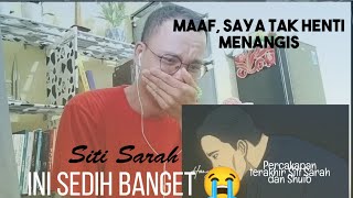 Siti Sarah  Tinggalkan Diriku  REACTION VIDEO [upl. by Riordan698]