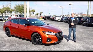 The 2019 Nissan Maxima SR is NEW but is it BETTER [upl. by Yanrahs]