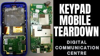 Keypad Mobile Teardown l Keypad mobile disassembly l Mainboard charging jack sim tray explained [upl. by Gaeta]