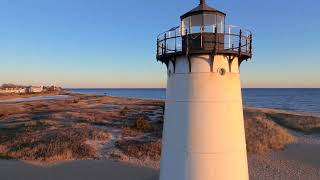 Sunshine over Marthas vineyard lighthouse [upl. by Nuarb]