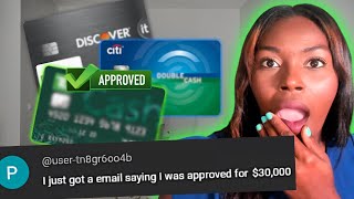 30000 in Credit Card Approvals  Prequalify With NO Hard Inquiry  Rickita [upl. by Nagek727]