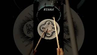 Double Drag Tap  POV drumrudiments batterista asmr [upl. by Odicalp387]