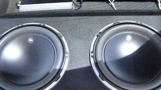 2 12quot JL AUDIO W6s Flexin [upl. by Ashien939]