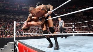 Randy Orton vs Chris Jericho Raw May 14 2012 [upl. by Acenes]