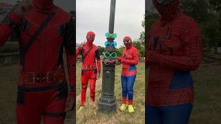 Spidey amp Deadpool Choose Glass Nono  Marvel Real Life [upl. by Linden594]