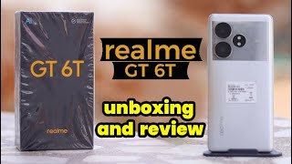 Realme GT 6T Unboxing and review  With ⚡SD 7 Gen 3 [upl. by Fulton]