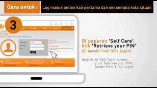 U Mobile  Log Masuk Online Kali Pertama [upl. by Petronella554]