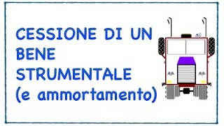 Ammortamento Cessione bene strumentale plus o minusvalenza lezione per studenti [upl. by Demeter]