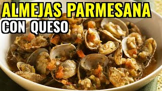 👩‍🍳 Receta Almejas a la Parmesana con Queso  Como Hacer Almejas a la Parmesana con Queso [upl. by Alston637]