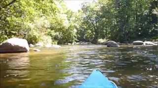 Kayaking Jordan Pond and the Plover River [upl. by Sarkaria]