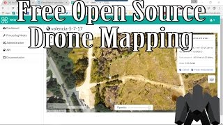 Free Open Source Drone Mapping With OpenDroneMap WebODM [upl. by Miza]