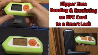 618 Flipper Zero Emulating an NFC Access Card [upl. by Hanoy]