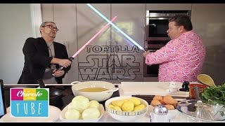 TORTILLA PATATAS Star Wars  Alberto Chicote y Arturo Parroquia [upl. by Aynotan]