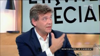 Montebourg le candidat  C à vous  31082016 [upl. by Ssitruc]