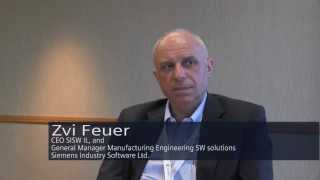 Tecnomatix  Zvi Feuer on Disruptive Innovation for Manufacturing [upl. by Annelg]